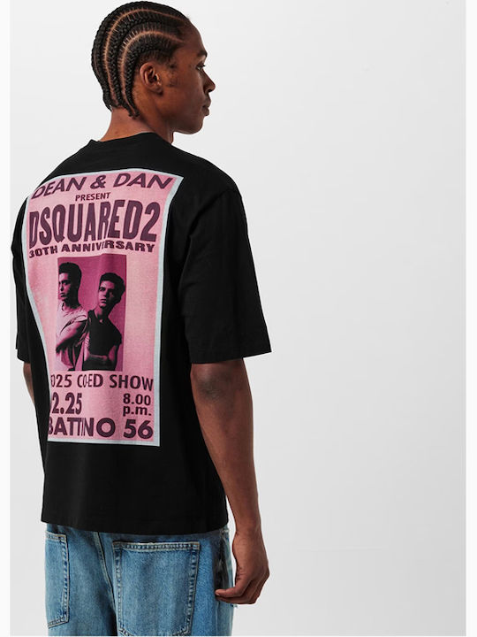 Dsquared2 T-shirt Μαύρο