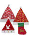 Satz 3 Hüte 1 Weihnachts-Themed Socken