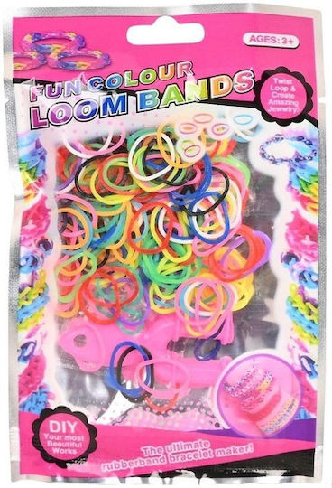 Σακούλα Λαστιχάκια Glitter Rainbow Loom J190β 16cm X 10cm 5+ Martin Toys Mrt-j190β