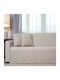 Cotone Ριχτάρι Διθέσιου Καναπέ Chenille 180x240εκ. Γκρεζ