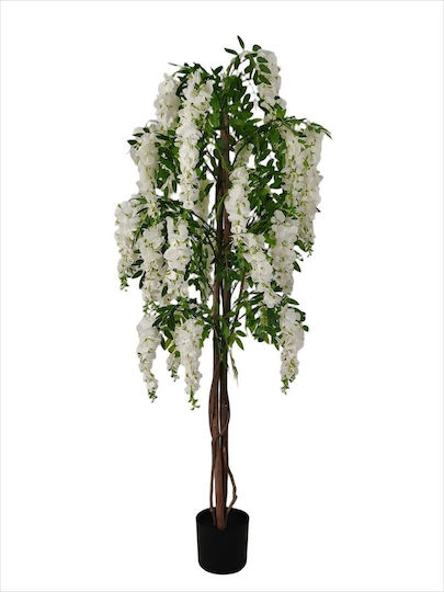 Artificial Potted Plant White ForAll