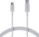 Allity Редовна USB-C към Lightning кабел 27W Бял 1м