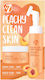 W7 Cosmetics Peachy Clean Skin Duo Σετ Περιποίησης για Καθαρισμό Προσώπου 2τμχ