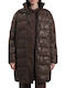 Women's Lifestyle Jacket for Winter Fancy Chocolate Brown