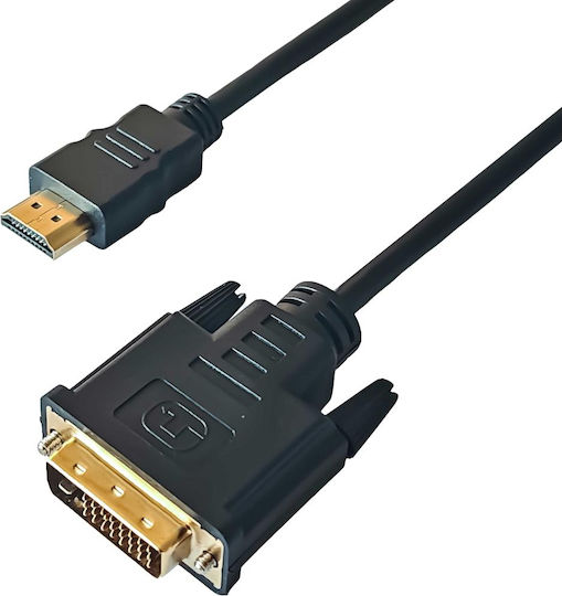 Yenkee Cablu DVI-D - 2m Negru (49790-OC)
