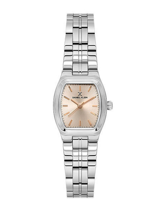 Daniel Klein Women's Watch with Silver Metal Br...