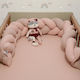 Baby Oliver Crib Bumpers Braided Inside Pink 20...