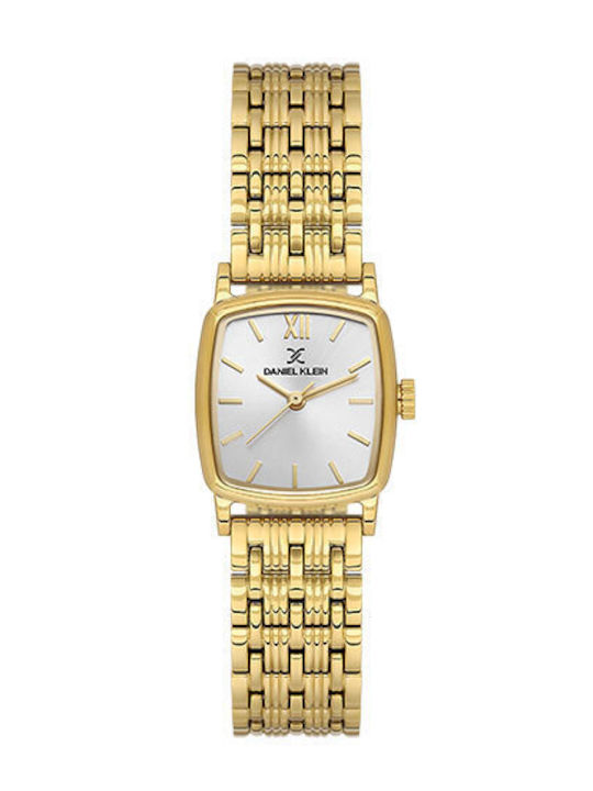 Daniel Klein Women's Watch with Gold Metal Brac...
