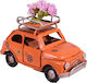 Dekorative Magnete Auto 500 Blumen Orange 10.5cm