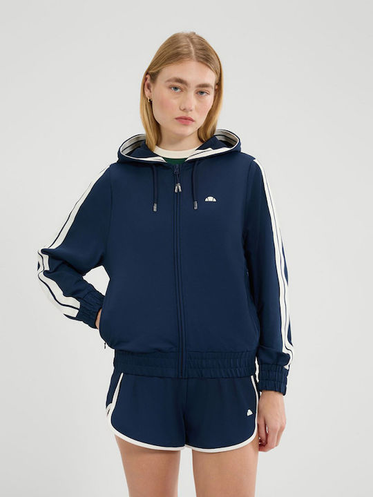 Saincome Women's Sweatshirt Jacket Blue