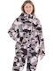 Slope Slope Kenai Women's Ski & Snowboard Jacket Gray SL244050-4214