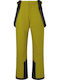 Whistler W233208-3254 Men's Trousers for Ski & Snowboard Yellow