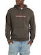 Hooded Brown Sweatshirt M5BQ33KCPR1 FNGB