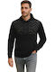 Sweatshirt with Hood Black, Grey