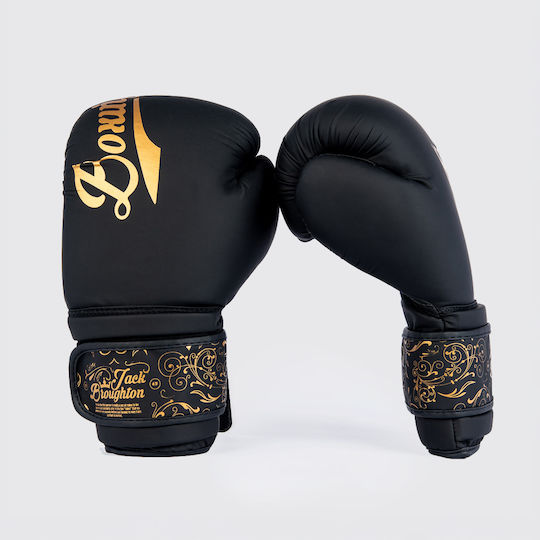 Boxing Pro Γάντια Πυγμαχίας για Αγώνα Μαύρα