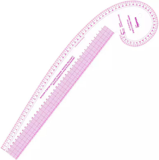 Flexibles Lineal Nähwerkzeuge Bogenförmig 60cm 1 Stück