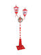 Christmas Decorative Traffic Light Lighted 85x41x185cm