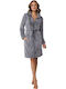 Pastunette Winter Women's Robe Gray