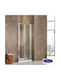 Devon Primus Plus Bi Fold Bi Cabin for Shower with Foldable Door 92x185cm Clear Glass