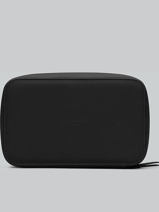 Gaston Luga Toiletry Bag in Black color