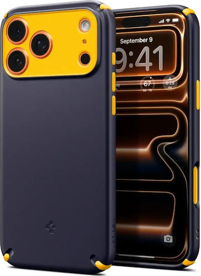 Spigen Back Cover Silicon / Plastic Blueberry Navy (iPhone 17 Pro)