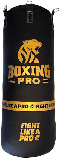 Boxing Pro King Σάκος Μποξ Γεμάτος Μαύρος