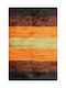 Sprintzio Berlucci Posidon 0026 Teppich Rechteckig Synthetisch,Polyester/Cotton/Leather Brown-orange