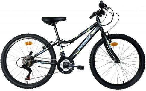 Energy Thunder 24" Bicicletă pentru copii Biciclete de munte Negru