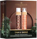 Cocosolis Tan & Shine Skin Care Set for Moisturizing & Brightening 2pcs