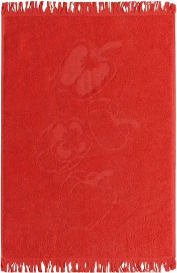 Kentia Vetro Handtuch aus 100% Baumwolle in Orange Farbe 40x60cm