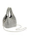 Damentasche Schultertasche Silber