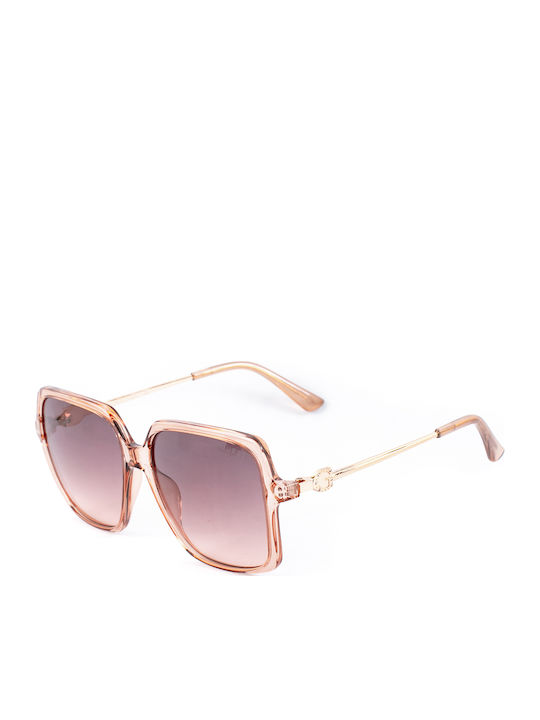 Guess Sonnenbrillen Rosa mit Mixed Gestell