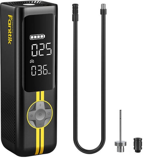 Τρόμπα Αυτοκινήτου X8 Apex 150PSI Επαναφορτιζόμενη με Μπαταρία 12V