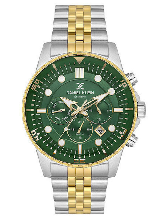 Daniel Klein Men's Watch Battery with Gold Meta...