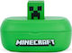 OTL Minecraft 3D Character In-ear Bluetooth Handsfree Ακουστικά με Θήκη Φόρτισης Πράσινα
