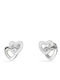 Guess Stud Earrings Made of Steel with Stones