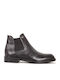 Piele Negru Ghete barbati