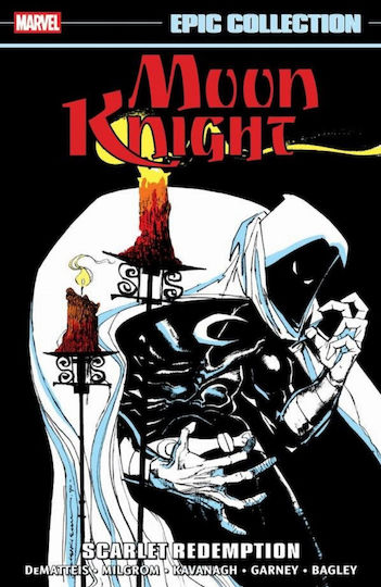 Εικονογραφημένος Τόμος Moon Knight Epic Collection Scarlet Redemption Εικονογραφημένος Τόμος Moon Knight Epic Collection Scarlet Redemption