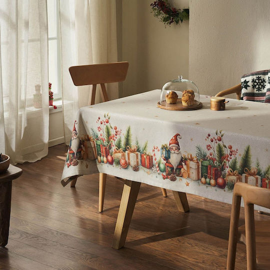 Gofis Home Weihnachtlich Tischtuch Stoff L240xB135cm.