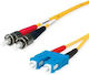 Telegärtner Fiber Optic Cable 1m Yellow 1pcs