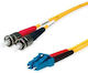Telegärtner Fiber Optic Cable 2m Yellow 1pcs