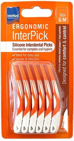InterMed Toothbrushes – Brushes Orange Interdental Brushes S/M Orange 36pcs