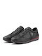 Leder Herren Freizeitschuhe Schwarz