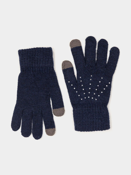 Kinderhandschuhe Marineblau