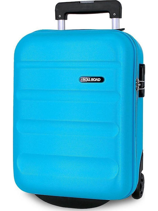 Roll Road Flex Cabin Travel Suitcase Clear Blue...