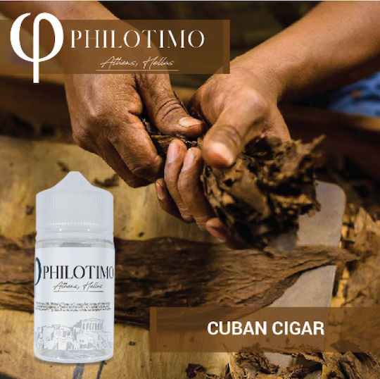 Philotimo Flavor Shot Cuban 6ml/60ml 1τμχ Cuban Cigar