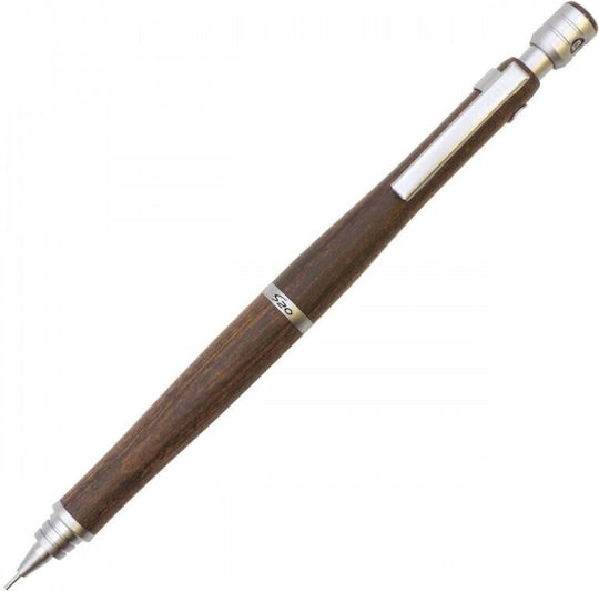 Pilot S20 Mechanical Pencil Wood Dark Brown Hps-2sk-dbn 4902505275425 Lead Size 0.3mm