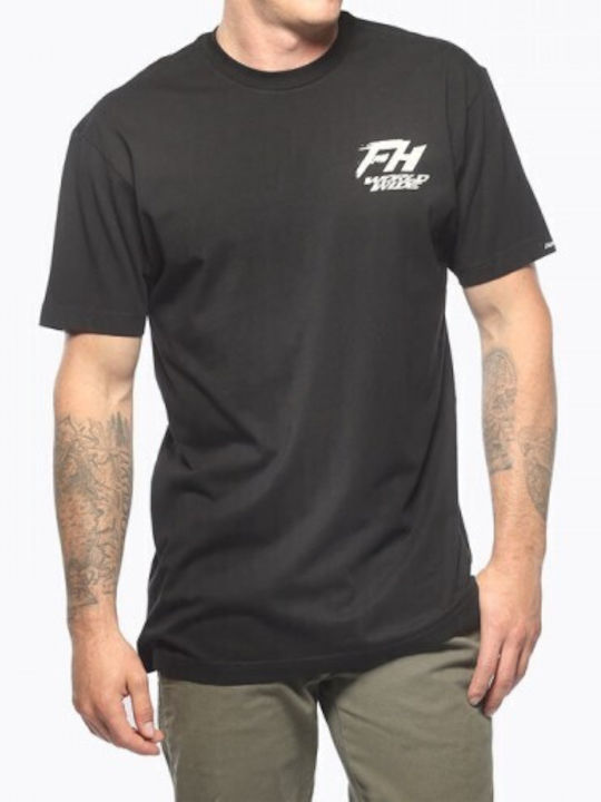 T-shirt Μαύρο