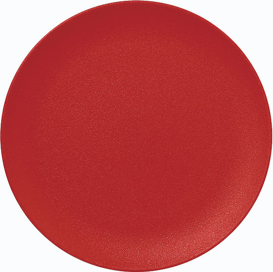 Rak Porcelain Teller Wüste Rot mit Durchmesser 18cm Rak Porcelain Teller Wüste Rot mit Durchmesser 18cm