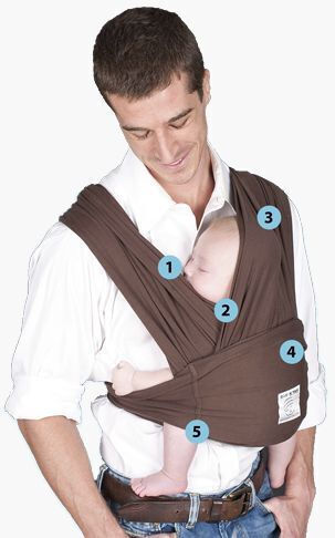 Baby K'tan Μάρσιπος Wrap με Μέγιστο Βάρος 16kg